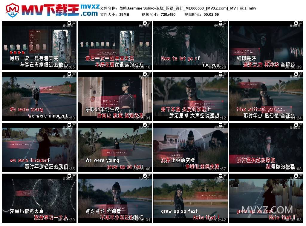 楚晴Jasmine Sokko-退烧_国语_流行_ME600560
